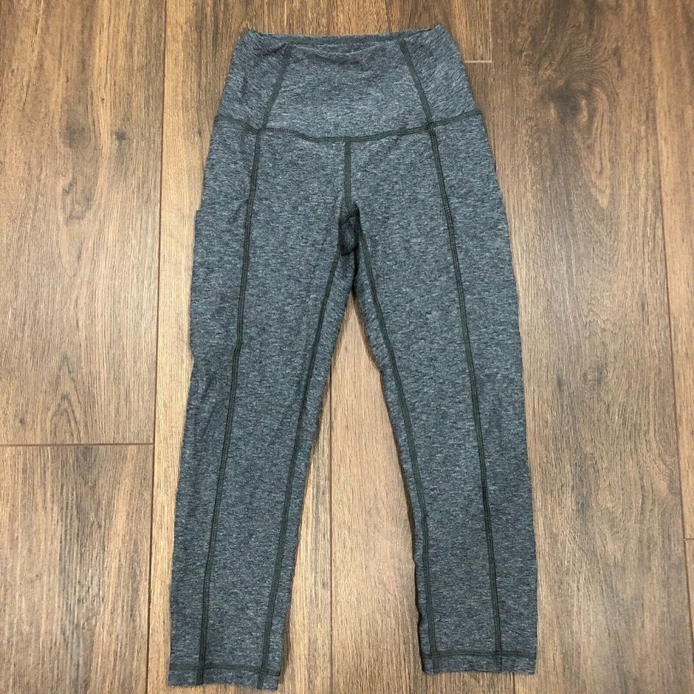 THE NORTH FACE Women's Grey Heather HIGH RISE LEGGINGS - Sz XS